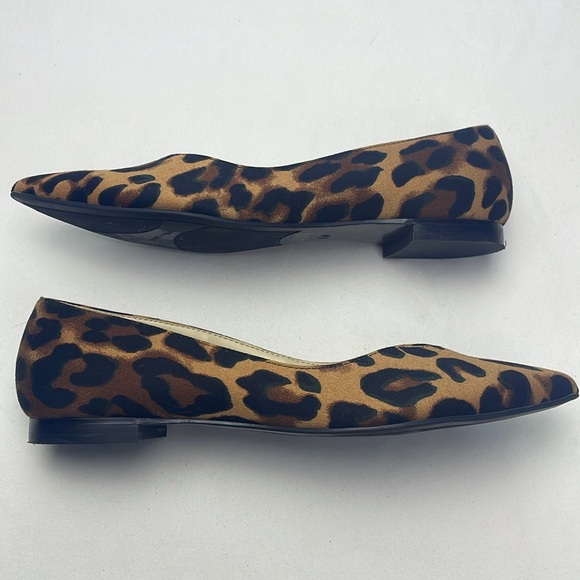 🐆 Like New MARC FISHER ANALIA Pointed Toe Ballet Flats leopard Women’s Size 6.5 - Picture 10 of 10
